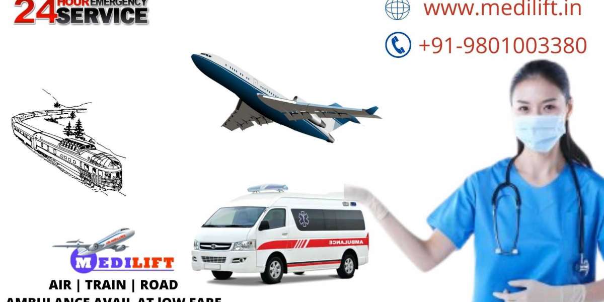 Medilift Air Ambulance Service in Patna Symbolizes Comfort and Safety