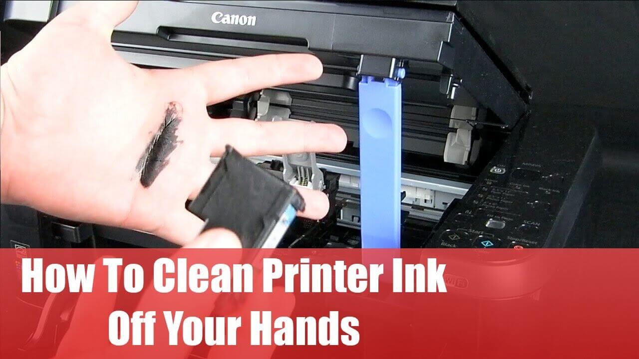 HOW TO GET PRINTER INK OFF HANDS - Sell Toners