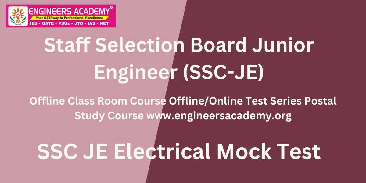 Best SSC JE 2023 Online Mock Test for Exam Practice