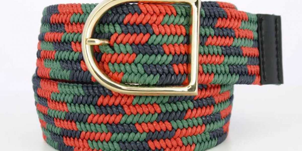 Elevate Your Style with Comfort: The Woven Cotton Stretch Belt from Sedona Leatherworks