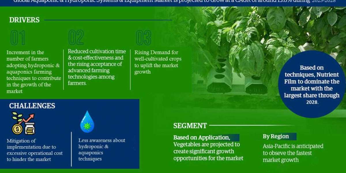 Global Aquaponic & Hydroponic Systems & Equipment Market Next Big Thing | Industry Size, Growth, Demand, Share