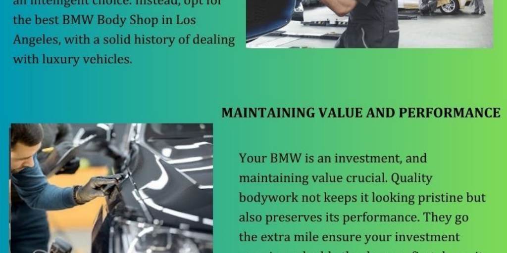 The Road to Perfection Why Your BMW Deserves the Best Body Shop