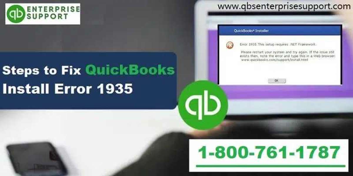 How to Resolve QuickBooks Install Error Code 1935
