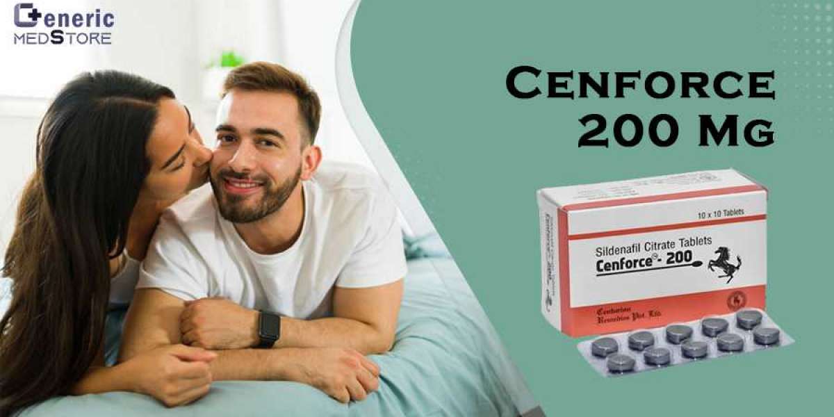 The Epitome of Luxury: Experience the Potency of Cenforce 200mg Black Pills