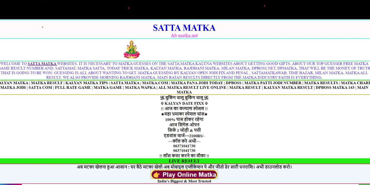 Unveiling the Intriguing World of Satta Matka in Maharashtra