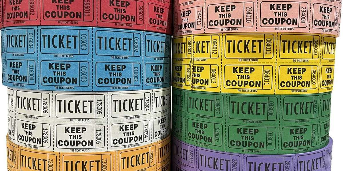 Order Raffle Tickets to Promote Your Event, Fundraiser Or Charity