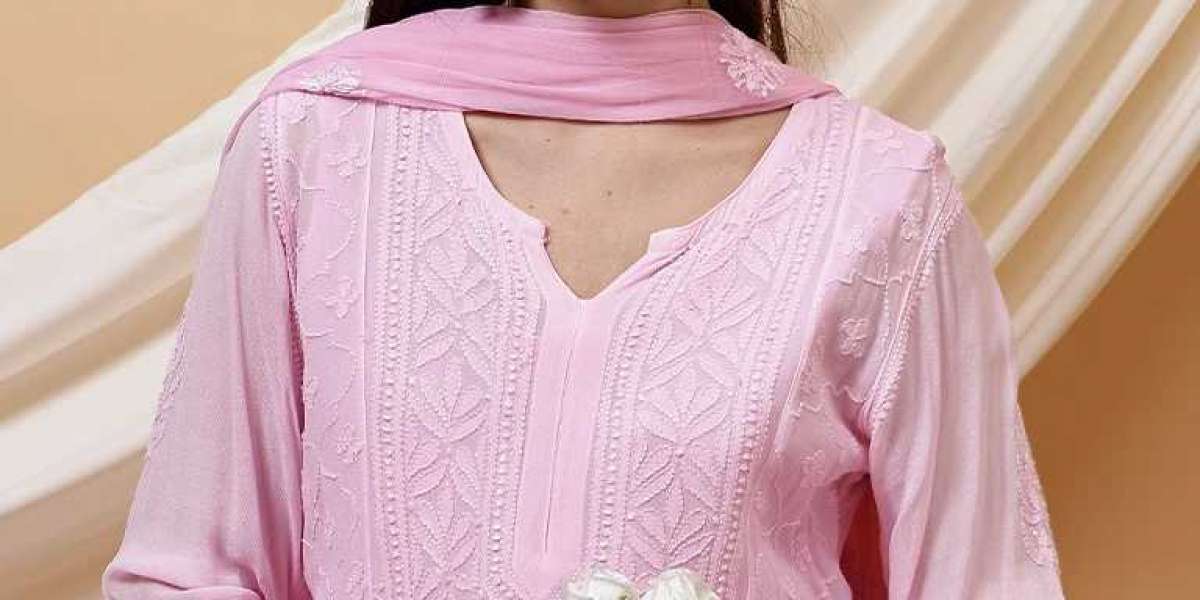 Why Every Woman Needs a Pink Chikankari Kurta Set in Her Wardrobe