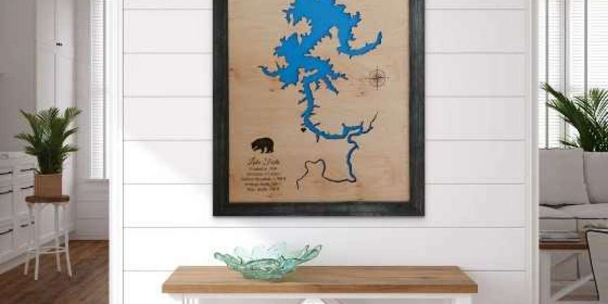 Crafting Memories with Custom Wooden Maps