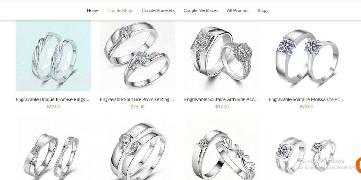 CoupleSets offers high-quality, reasonably priced matching rings that are the ideal way to symbolize your love.