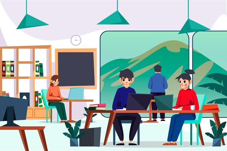 Top 5 Benefits of Working in a Shared Office Space – Crescendo Cowork