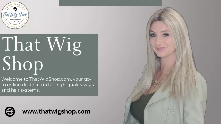 PPT - Online Wig Shopping Unlocks Variety and Price Benefits for Customers PowerPoint Presentation - ID:13543806