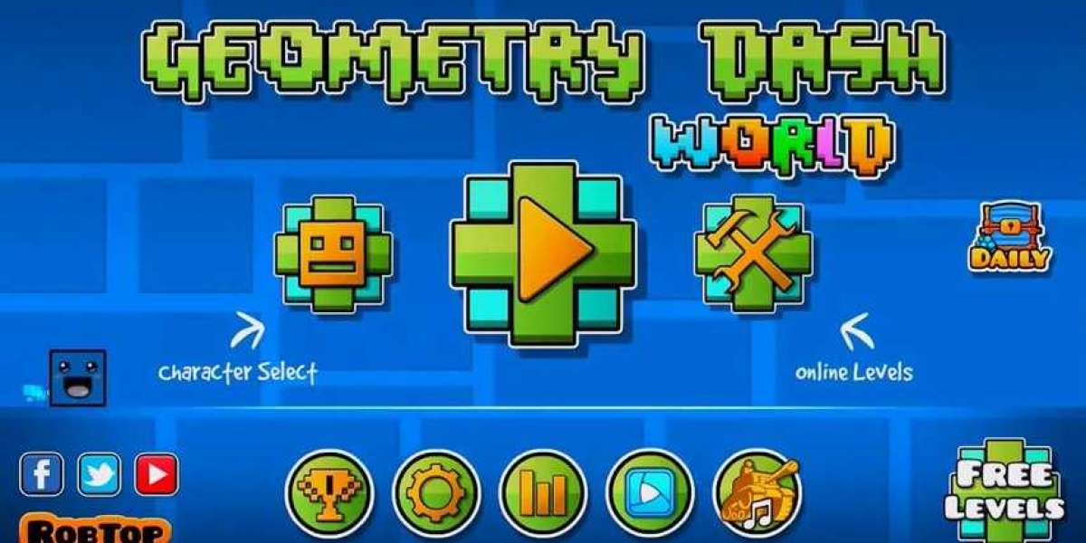 Explore the universe of Geometry Dash World