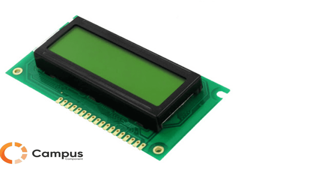 LCD Display 16x2 Y/G Backlight Sinda Display LCD/LED Display | Campus Component