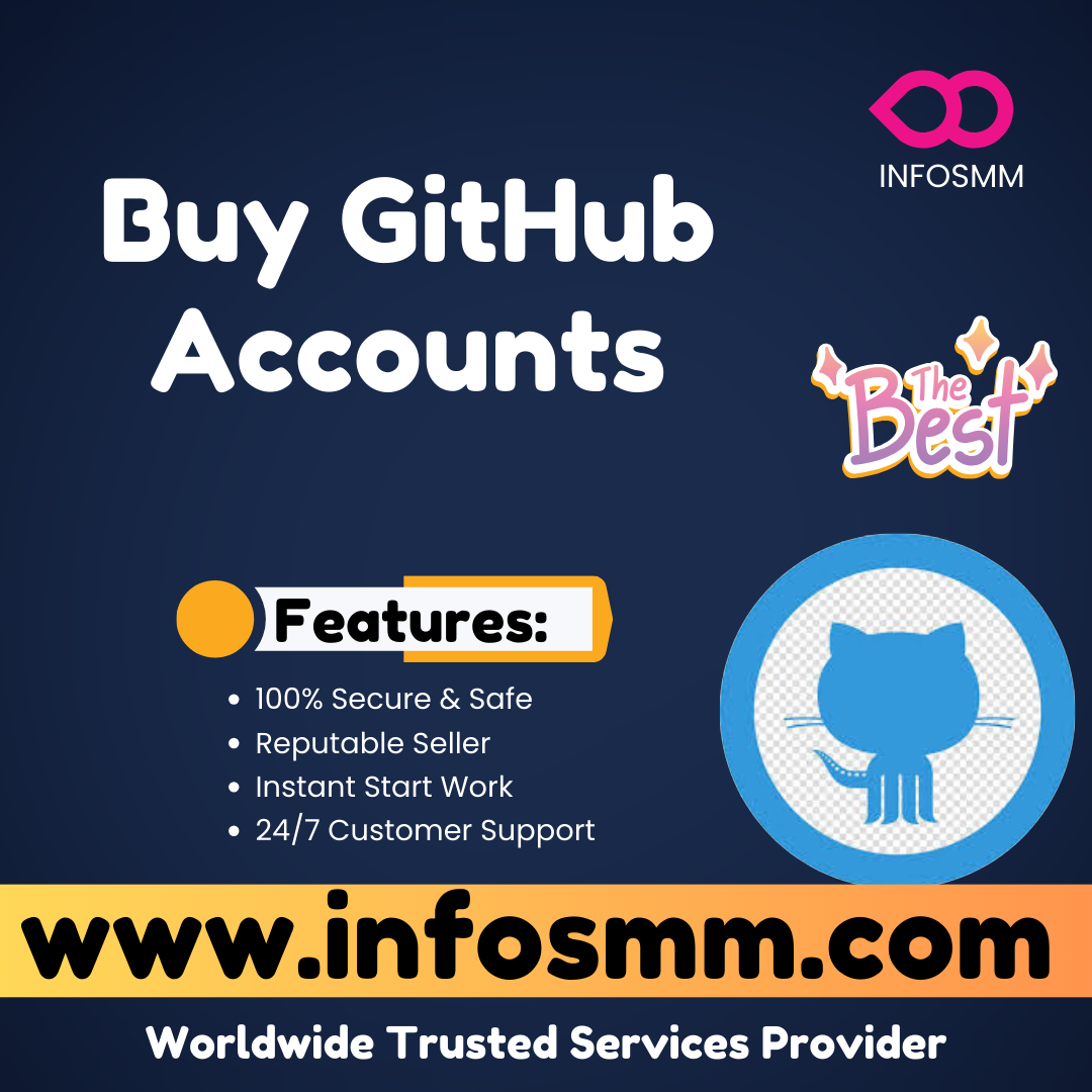 Buy GitHub Accounts - Verified & Secure InfoSMM