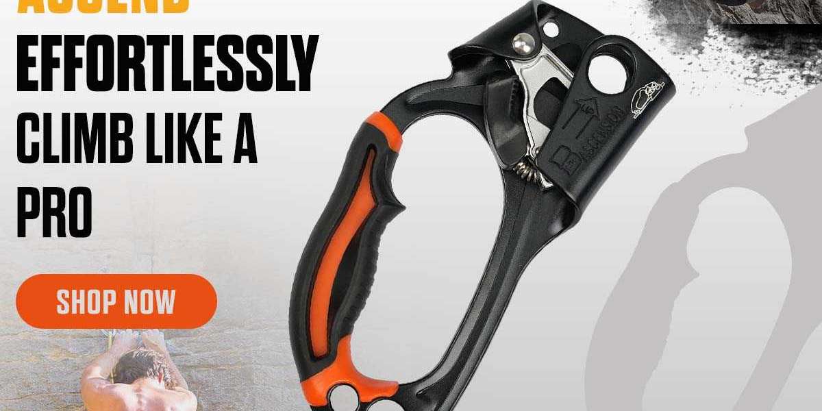 Lightweight Left-Hand Ascender from TrekkersPk: The Ultimate Tool for Safe and Efficient Climbing