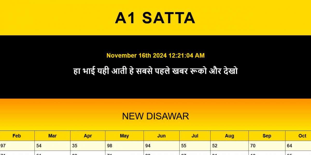 New Disawar Satta Result and A1 Satta: All You Need to Know