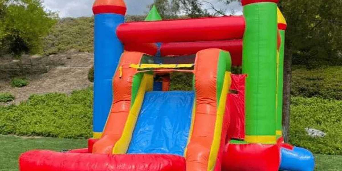 Add Fun to Your Summer with a Bounce House Water Slide!