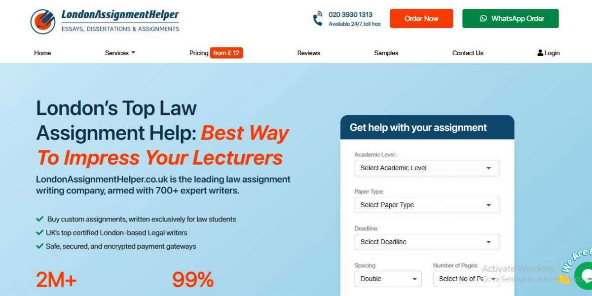 Hire London's Top Law Assignment Helper