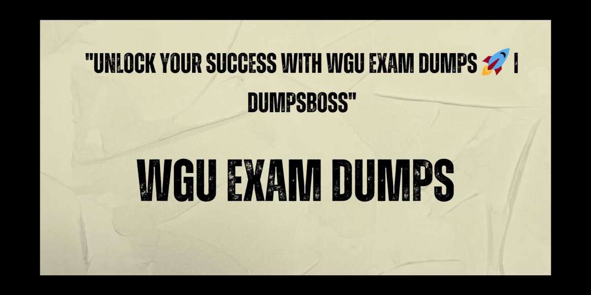 DumpsBoss WGU Exam Dumps for a Brighter Future