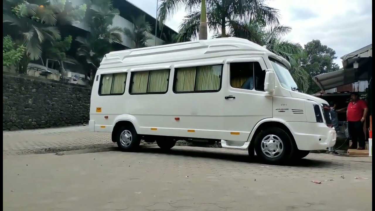 12 Seater Tempo Traveller Hire in Jaipur, Luxury Traveller Rental