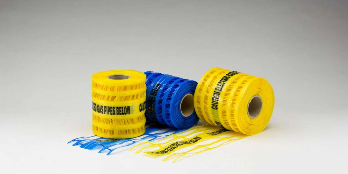 Durable Warning Mesh for Utility Marking