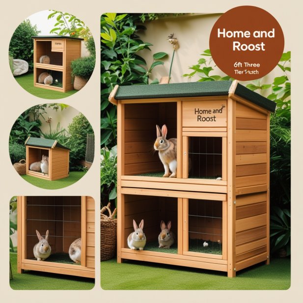 The Ultimate Guide to Choosing the Perfect Rabbit Hutch: Spotlight on the 6ft Three-Tier Rabbit Hutch by Home & Roost Article - ArticleTed -  News and Articles