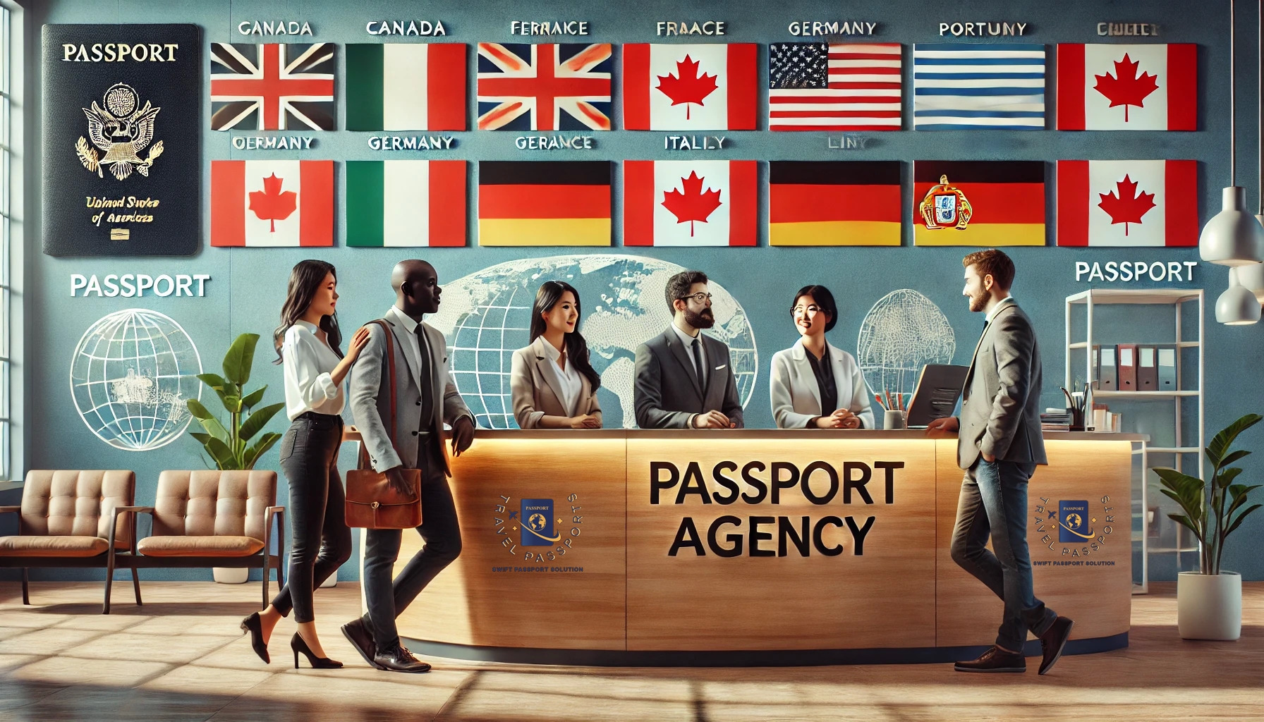 Buy, Renew or Apply for an EU, American & Asian Passports Online