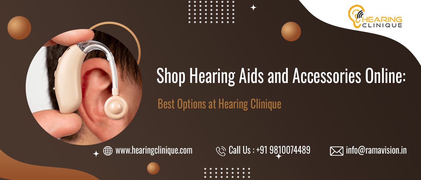 #1 Hearing aids Accessories available Online at Hearing Clinique