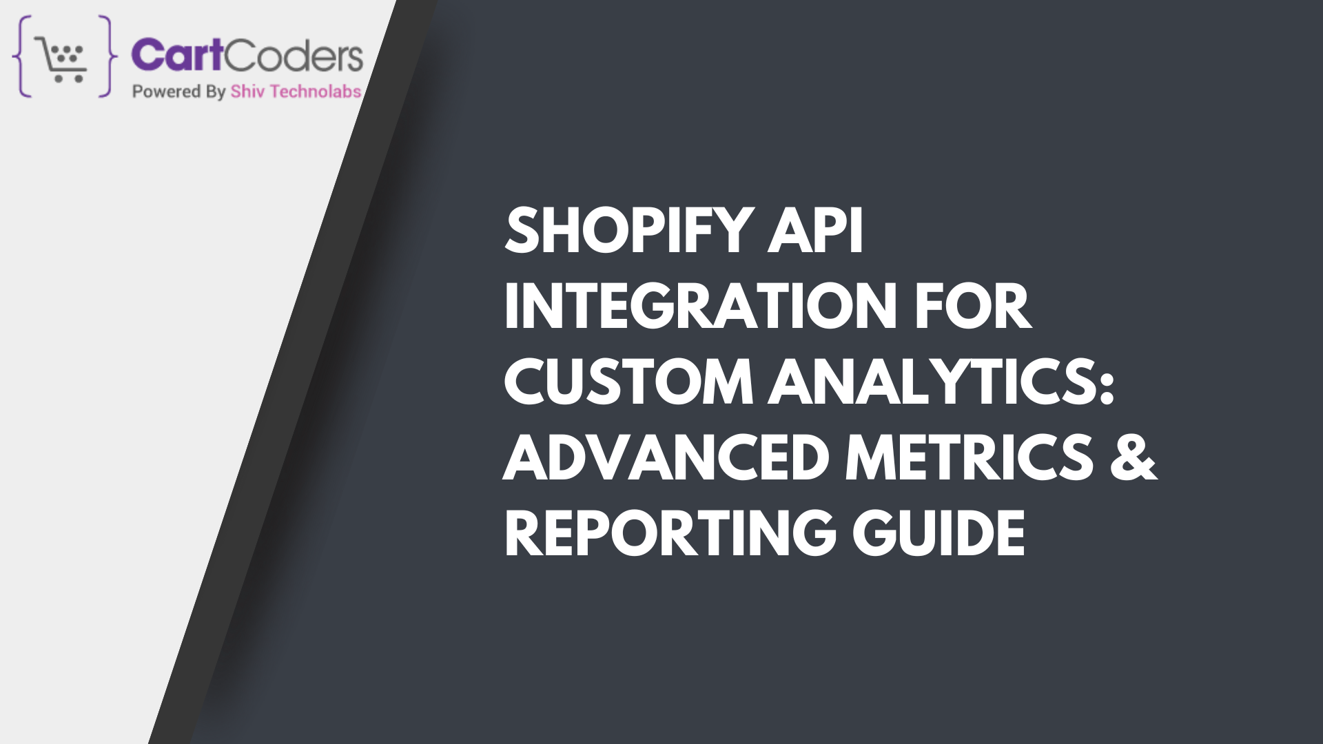 Master Shopify API for Advanced Analytics & Metrics