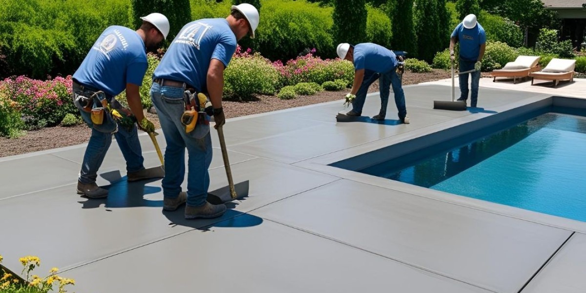 Local Concrete Contractors in Greenville, SC for Pool Decks