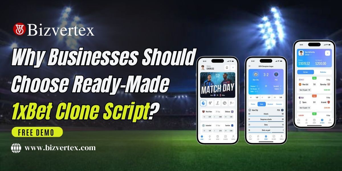 Why Businesses Should Choose Ready-Made 1xBet Clone Script?