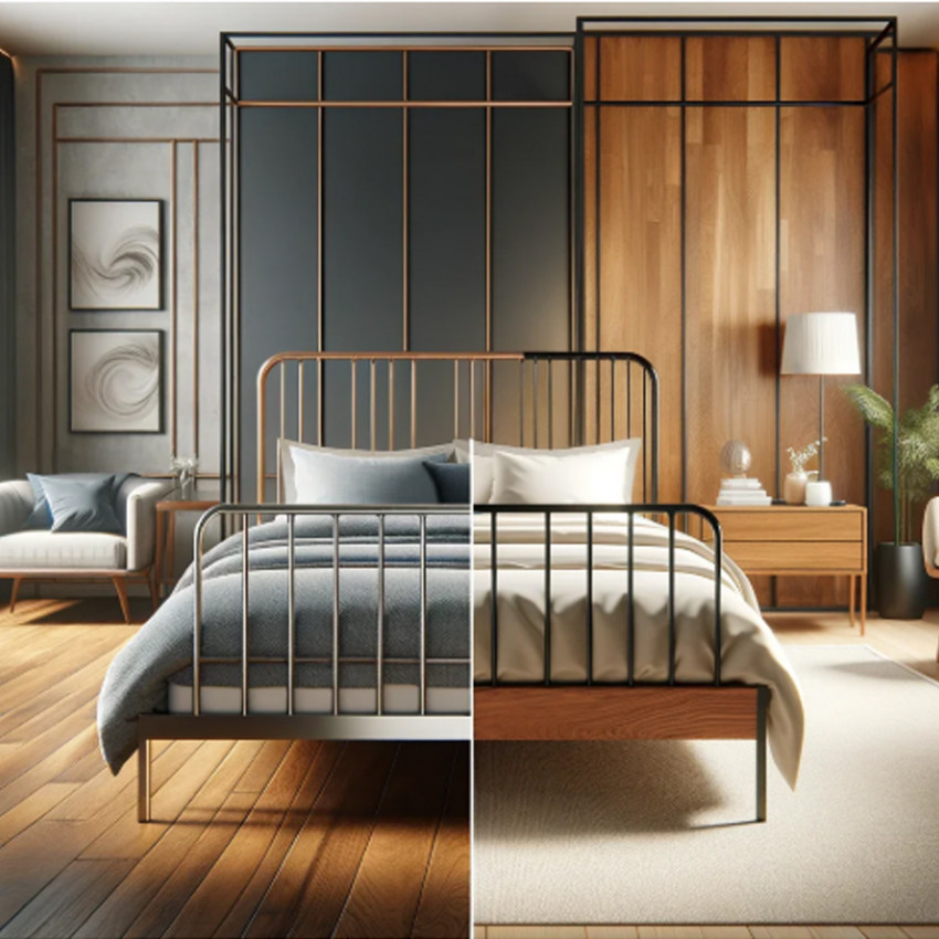 Metal Beds vs. Wooden Beds: Which One Suits Your Style & Needs? – HoneyTouch