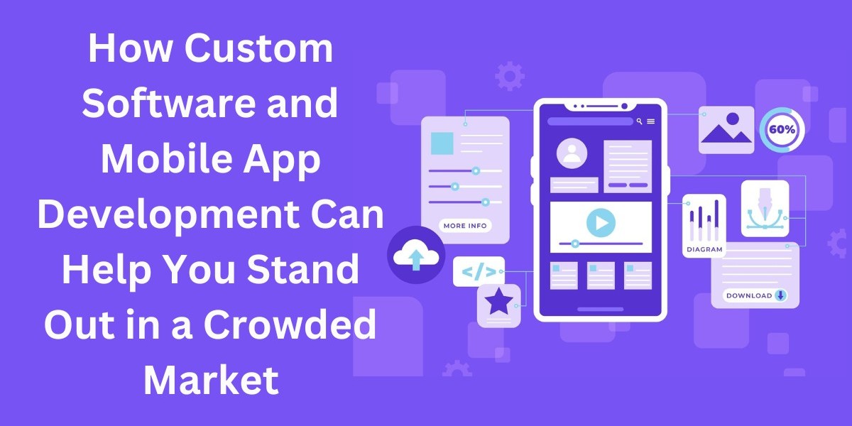 How Custom Software and Mobile App Development Can Help You Stand Out in a Crowded Market