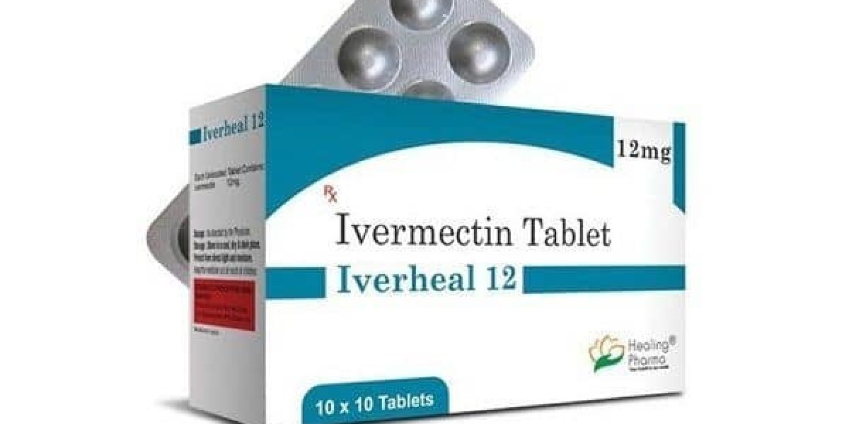 Iverheal 12mg tablet is an antiparasitic medication