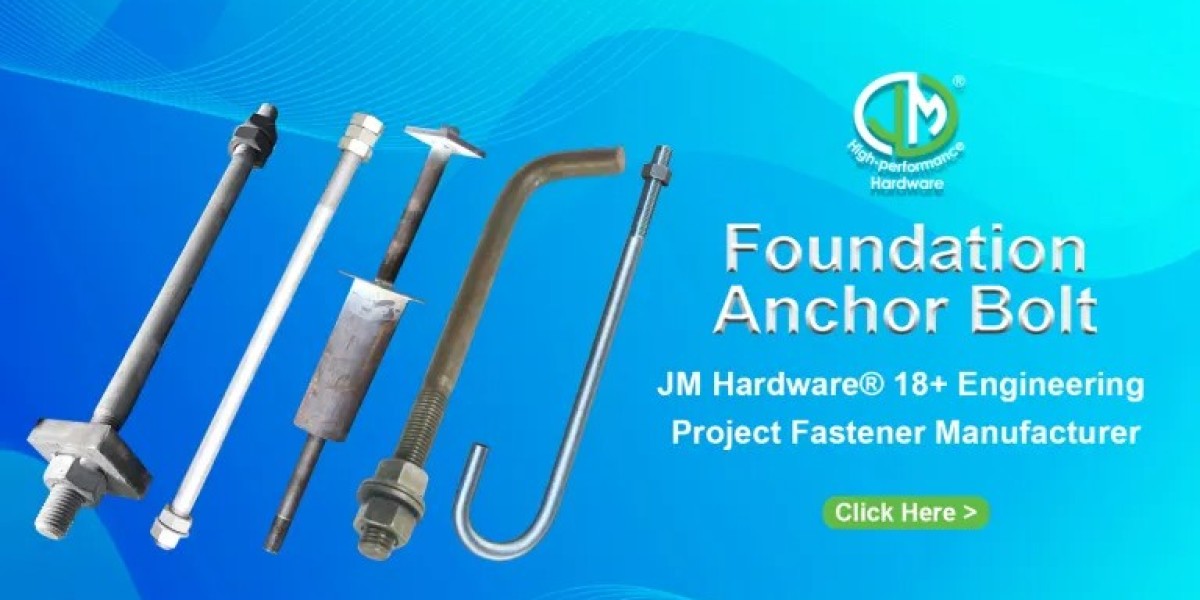 JM Hardware’s Customizable Foundation Anchor Bolts for Every Project