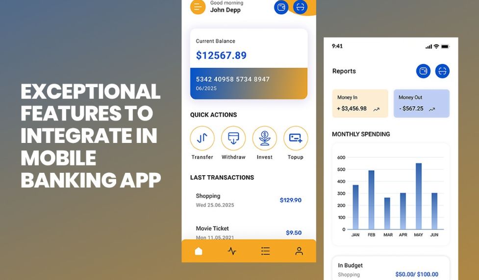 Top Features to Include in Mobile Banking App Development for 2025