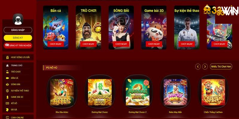 33WIN - Link Vào 33win.com Mới Nhất | Đăng Ký Nhận Quà