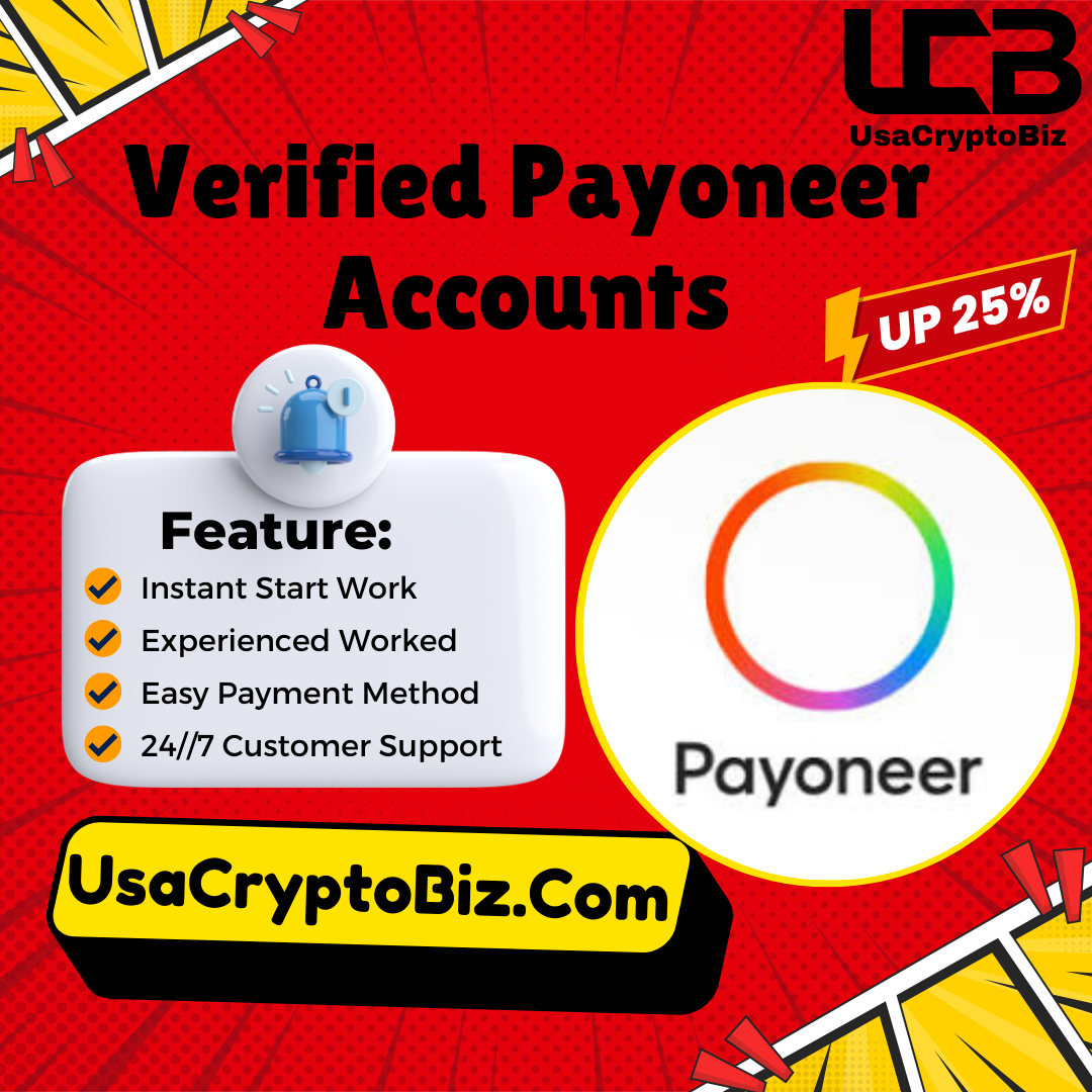 Buy Verified Payoneer Accounts - UsaCryptoBiz