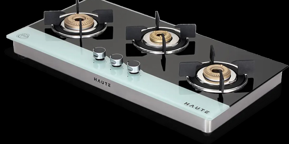 3 Burner Glass Gas Stove
