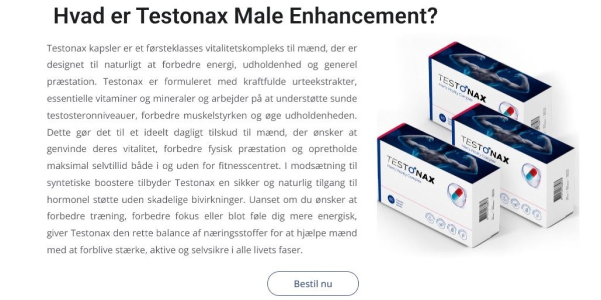 Testonax Male Enhancement: 100% sikre resultater, fordele?